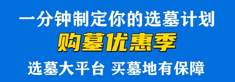 购墓指导、方案策划