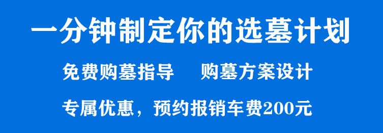 购墓指导、方案策划