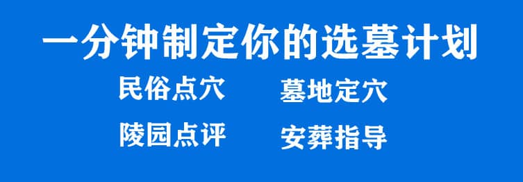 购墓指导、方案策划