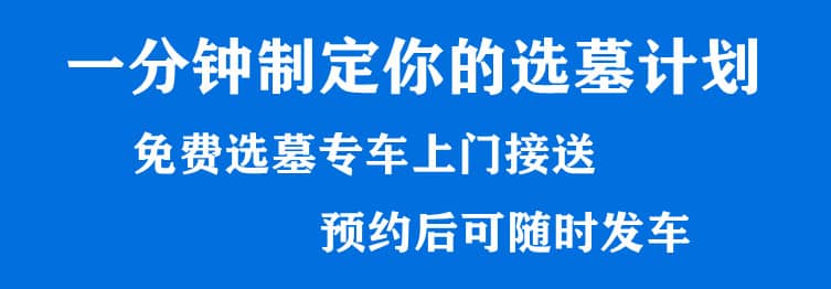 购墓指导、方案策划